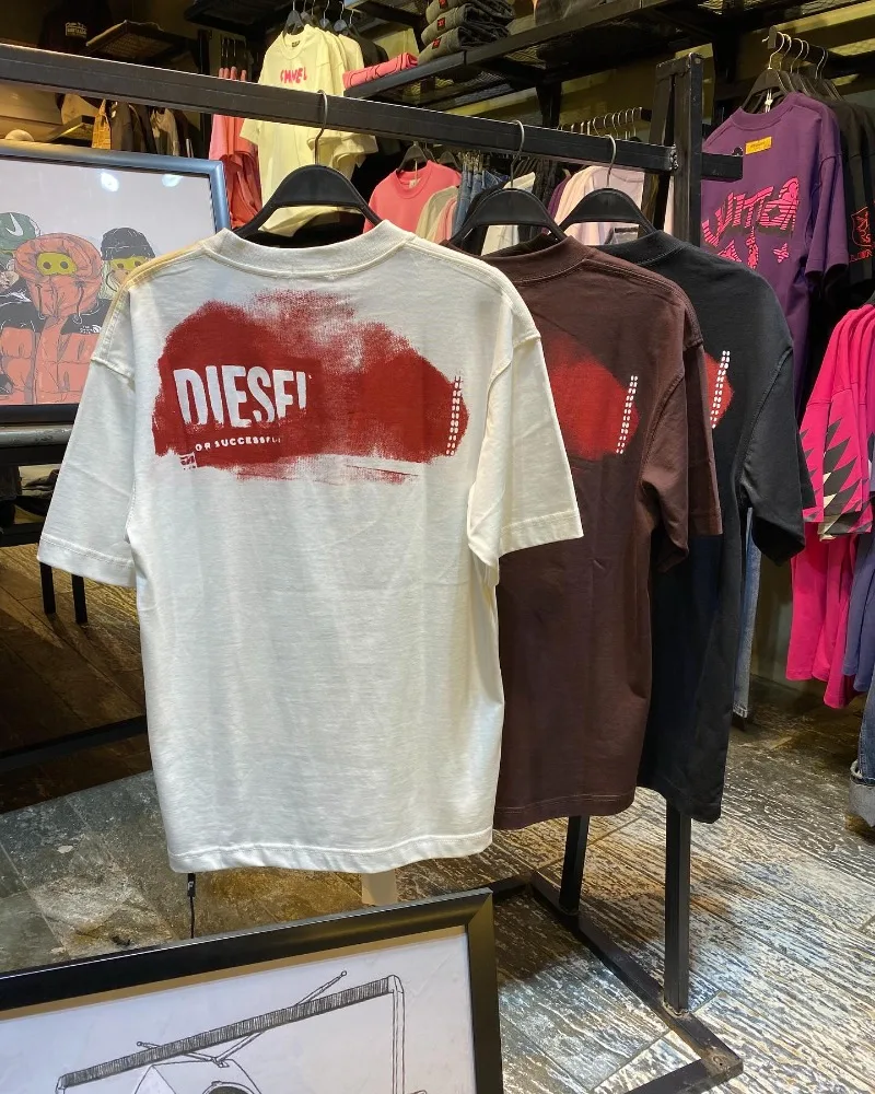 الموضة الأمريكية المتضخم إلكتروني الطباعة فضفاض تي شيرت قصير الرجال Y2K Harajuku الهيب هوب القوطية عادية جوكر زوجين ملابس الشارع