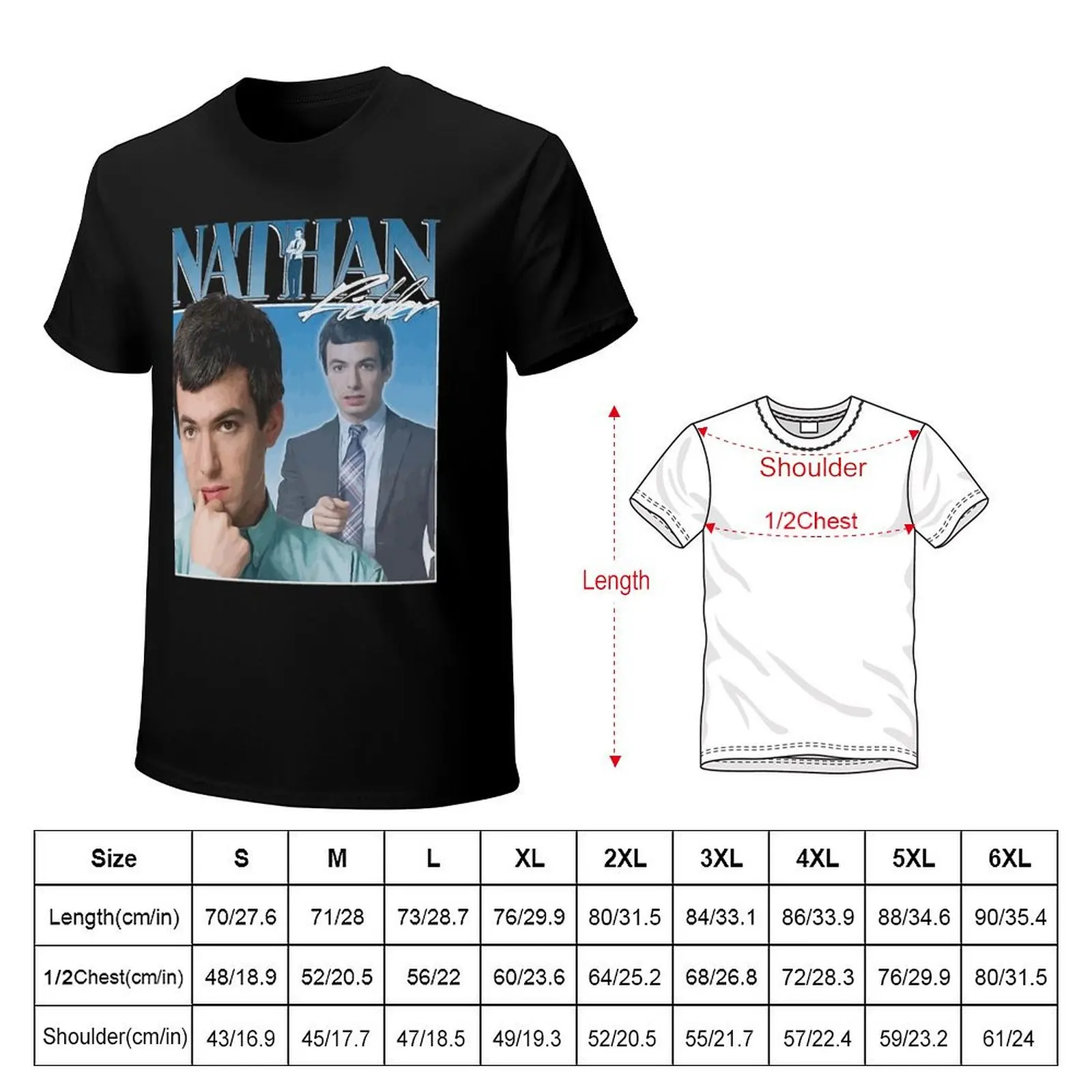 Nathan Fielder 90s Vintage T-Shirt Durable Work Wear T-Shirt