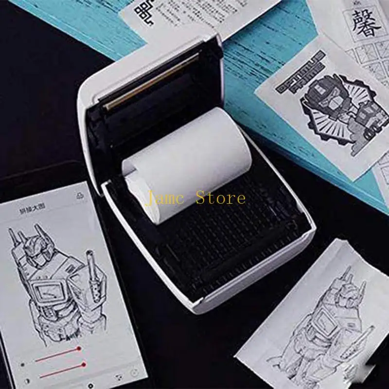 

LX0B Mini Pocket Printer Portable Bluetooth-compatible Thermal Label Photo Printing