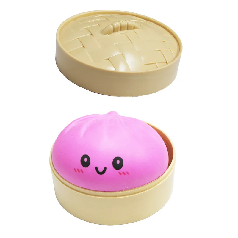 Glitter Dumpling Squishy Pinch Slow Rebound Soft Decompress Mystery Pressure Ball Dingen voor kamer Home Decor Kinderen Volwassen Cadeau
