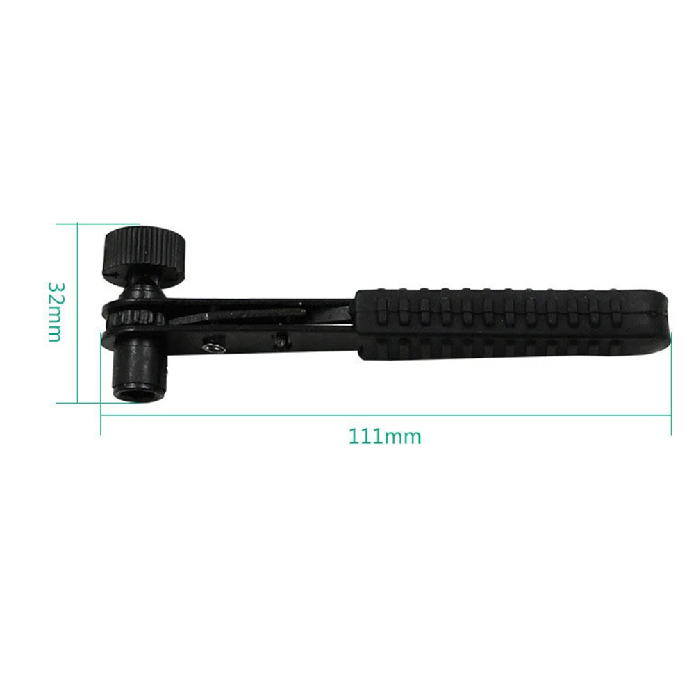 

1/4 Inch 6.35Mm Ratchet Wrench Socket Screwdriver Rod Mini Reversible Durable Steel Compact Comfort Grip Replaceable Head
