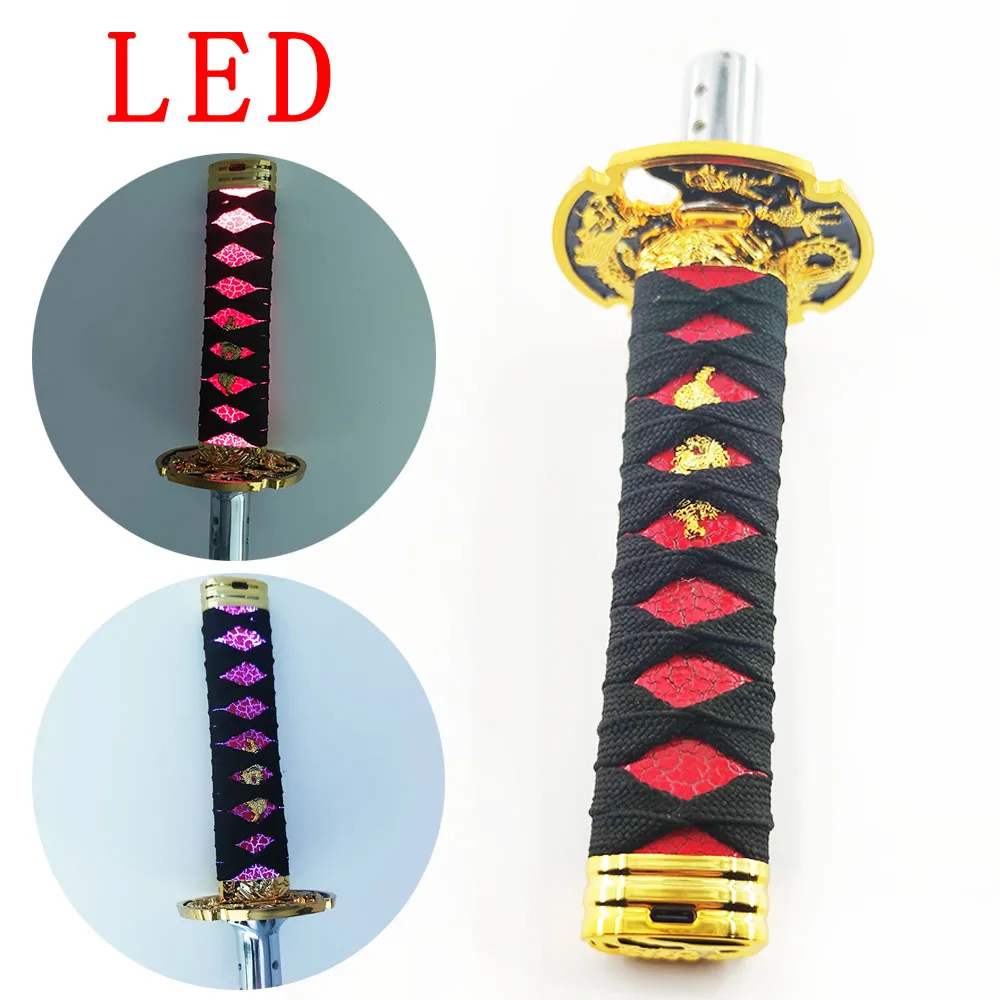 Poignée de levier de vitesses LED JDM pour voiture, poignée de levier de vitesses Katana, poignée de levier de vitesses universelle pour voiture Katana 150MM