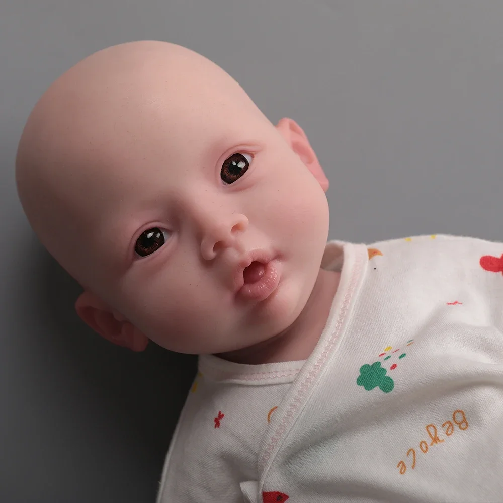 Herpinker Bebe Reborn Baby Full Body Silicone Reborn Doll Realistic Silicone Reborn Baby Bebes Reborn Baby Dolls Like Real Girls