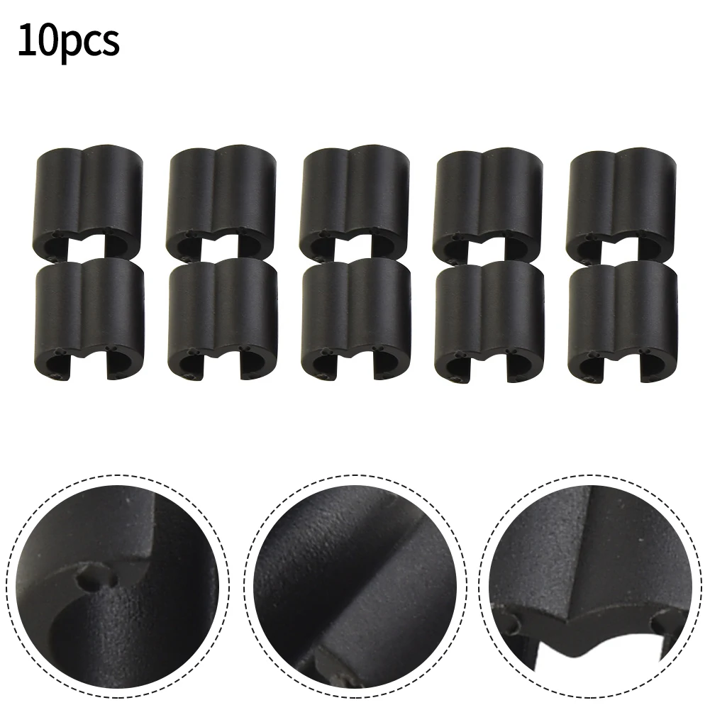 

10PCS Hydraulic Disc Brake Cable Guide Hose Frame Fixture Mountain Bike Disc Brake Cable Base 4mm Mountain Road Bike Accessories