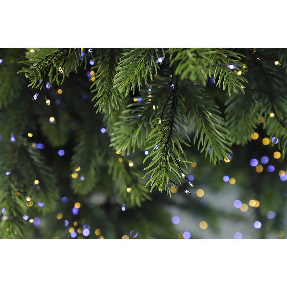 Eco-friendly 180cm artificial Christmas tree set polyethylene + PVC mixed decoration holiday base