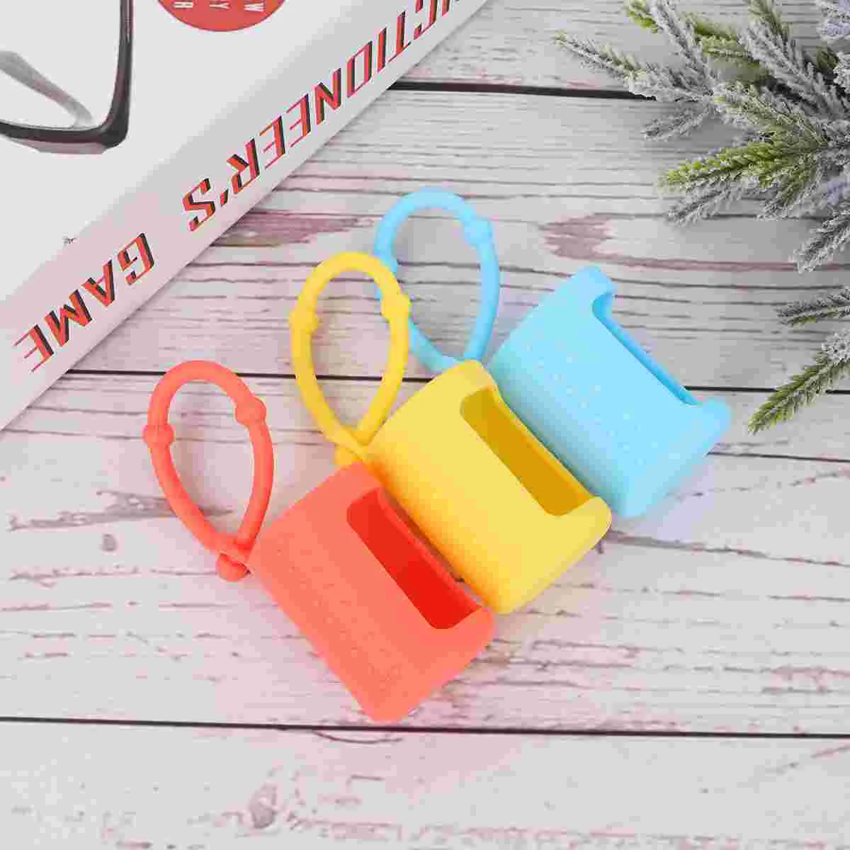 

6 Pcs Bottle Cap Man Spray for Hair Roller Protection Oils Protective Cover Case