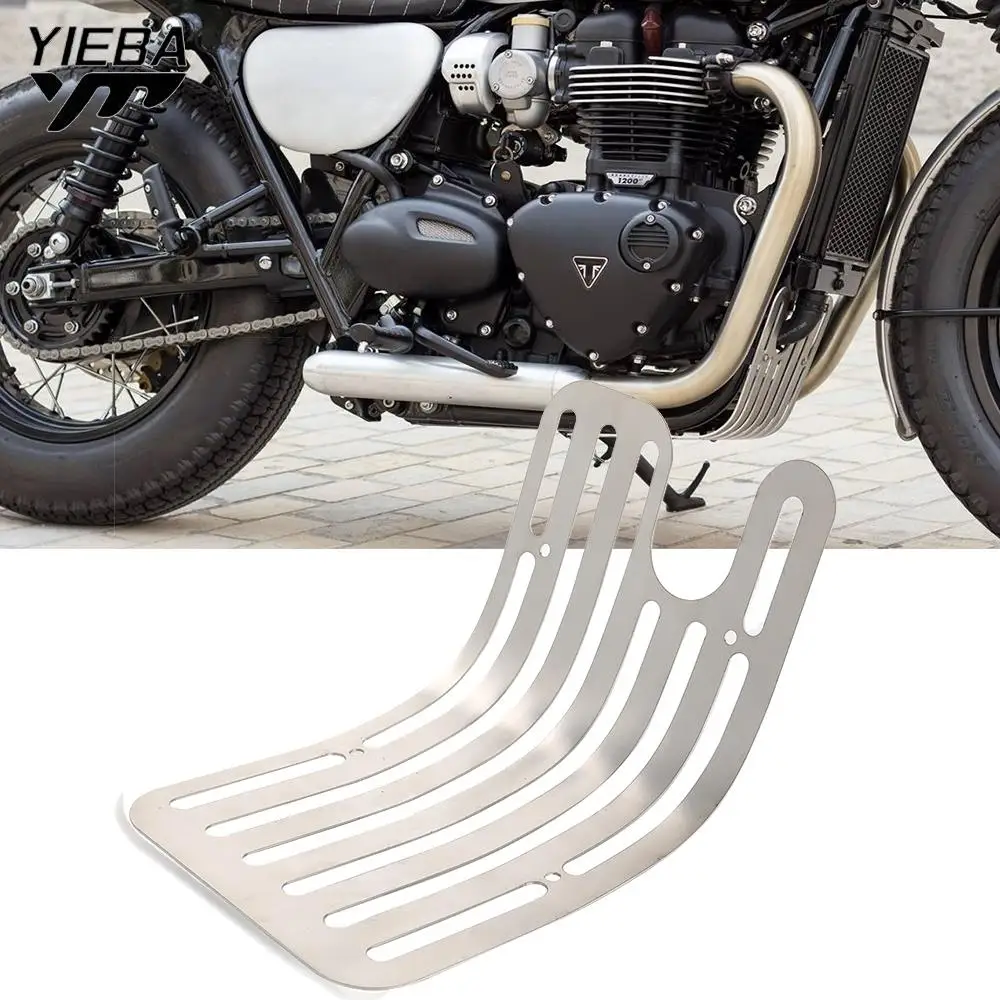 Motorcycle Stainless Steel Engine Protection Guard Skid Plate For Twin /Cup / Scrambler 900 liquid 2016 2021 2020 2019 2018 2017