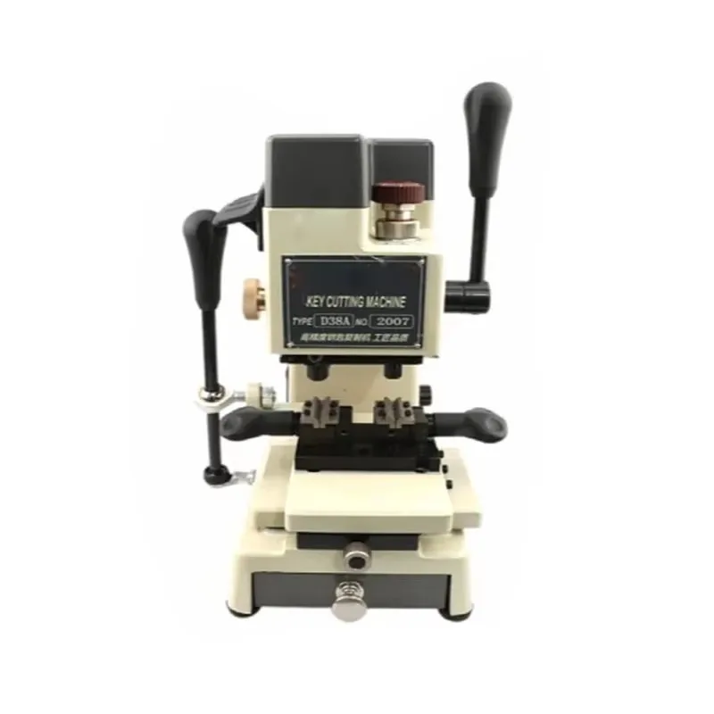 D38A Vertical Key Cutting Machine High Precision Key Duplicator Professional Locksmith Tool for Car & House Key Making