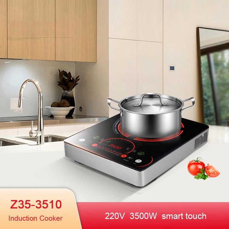 3500W High-Power Fierce Induction Cooker Household Energy-Saving Stir-Fry Hot Pot Commercial Battery Stove Special Offer