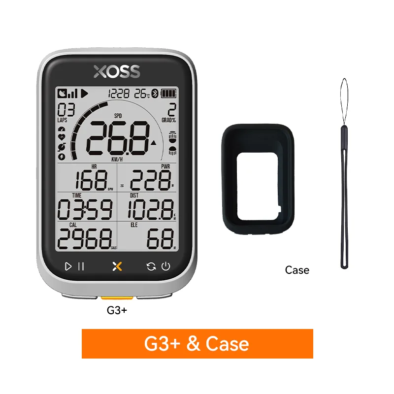 XOSS G3/G3+ GPS Bike Computer G/G+ Gen.3 Power Meter Cadence Speed