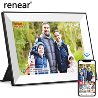 WiFi 10.1 Inch Digital Picture Photo Frame 1280x800 IPS Touch Screen 32GB Frameo Smart Photo Frame APP Control Detachable Holder