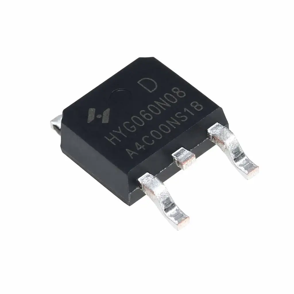 (10 pcs) HYG060N08NS1D TO-252-2L HYG060N08 - N-Channel MOSFET 80V 80A 5.7mΩ 060N08NS1DD