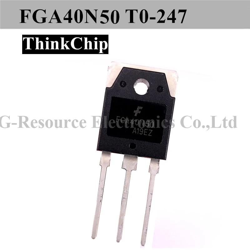 (100 個) FGA40N50 TO-247 大電流 MOSFET N チャンネル 40N50 TO247 電源アダプタに適しています IRF40N50
