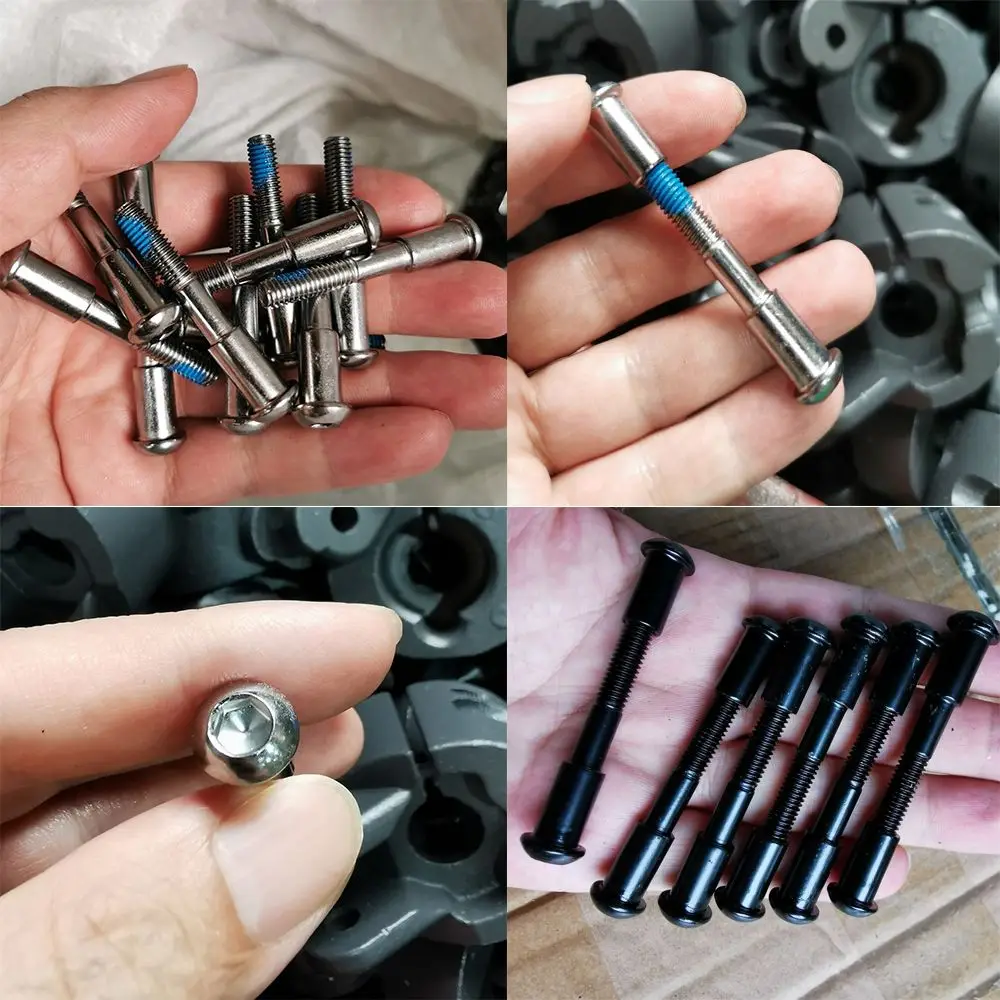 Scooter Skateboard Tool Hardened Steel Lock Fixed Bolt Screws Folding Pothook Hook Hinge Repair Parts For Xiaomi MIJIA M365