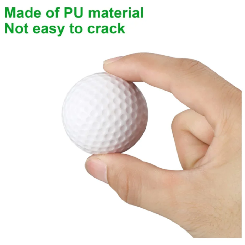 300 Pcs Golf Balls Bulk White Golf Practice Balls Hollow Golf Plastic Ball Secondary Use Hit Away Golf Balls Training Golf Balls