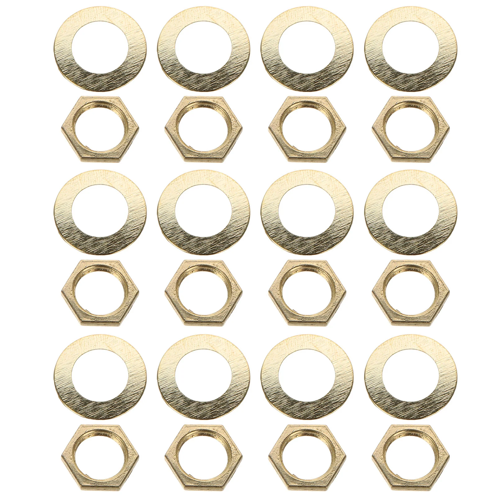 Clock Nut Gasket Mechanism Replacement Quartz Washers Part Repair Apron Accessory Kit Fittings