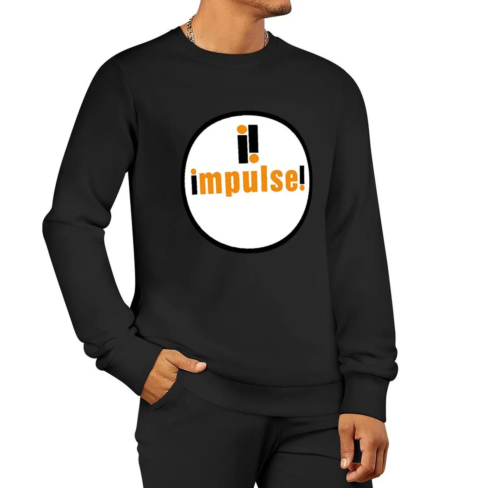 Impulse Record Label Pullover Hoodie men's coat blouse men wear new in sweatshirts