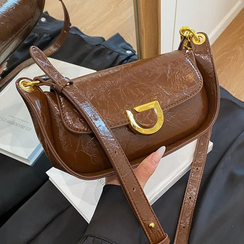 Contrast Handle Open Top Vintage Tote Bag Spacious Light For Office Workers Daily Commute Shopping Errands