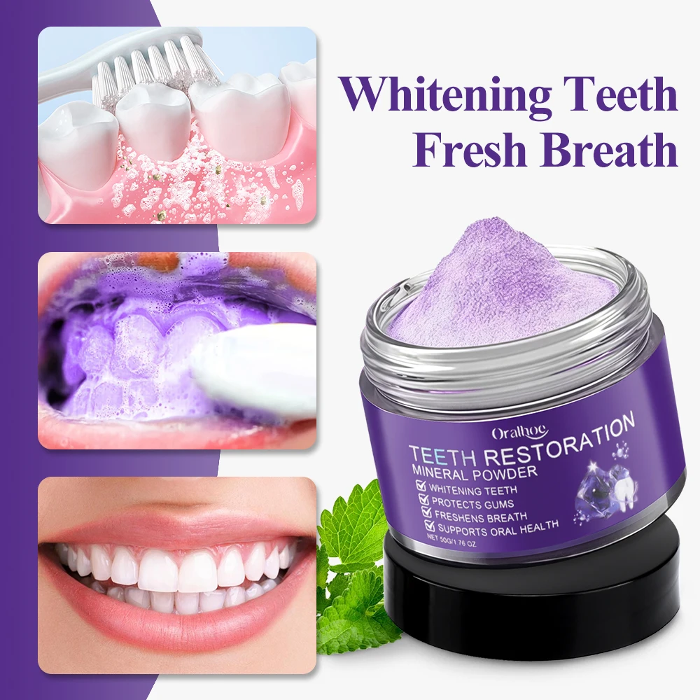 Teeth Restoration Mineral Powd - đánh giá và giá Teeth Whitening Powder