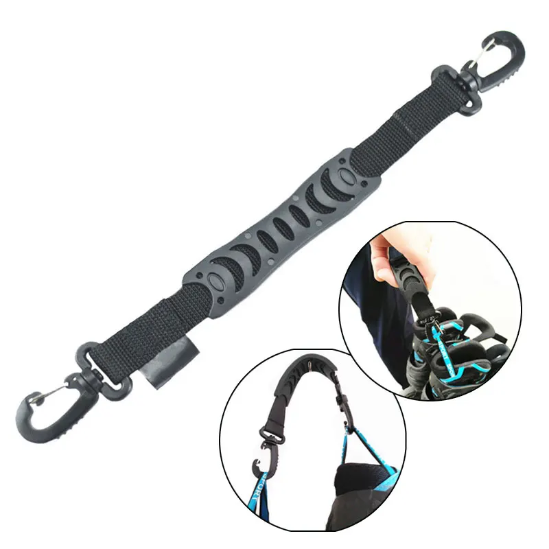 Sangles de patin à roues alignées portables pour hommes et femmes, sangles de transport de patins à glace, sangle de chaussure de ski, accessoires d'équipement de patinage d'hiver, 1PC