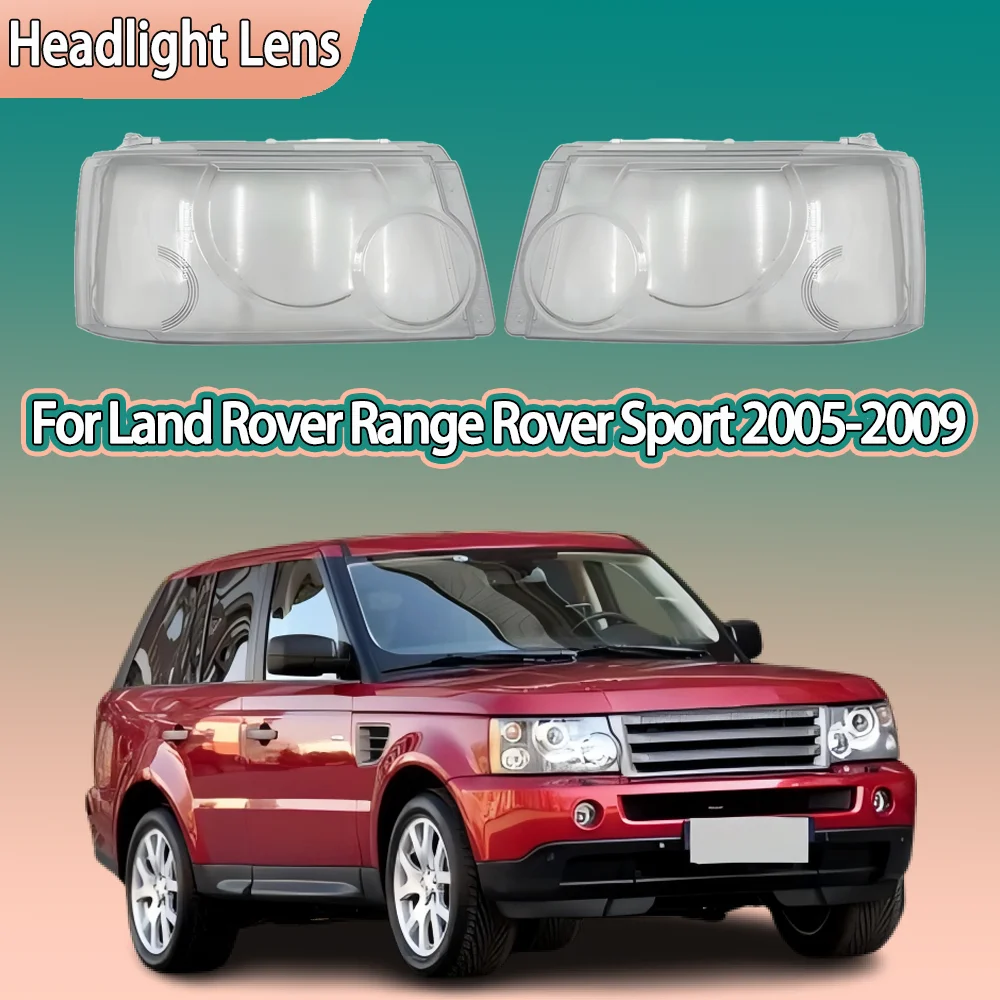 

For Land Rover Range Rover Sport 2005 2006 2007 2008 2009 Headlamps Plastic Cover Lampshade Headlight Shade Headlamp Shell