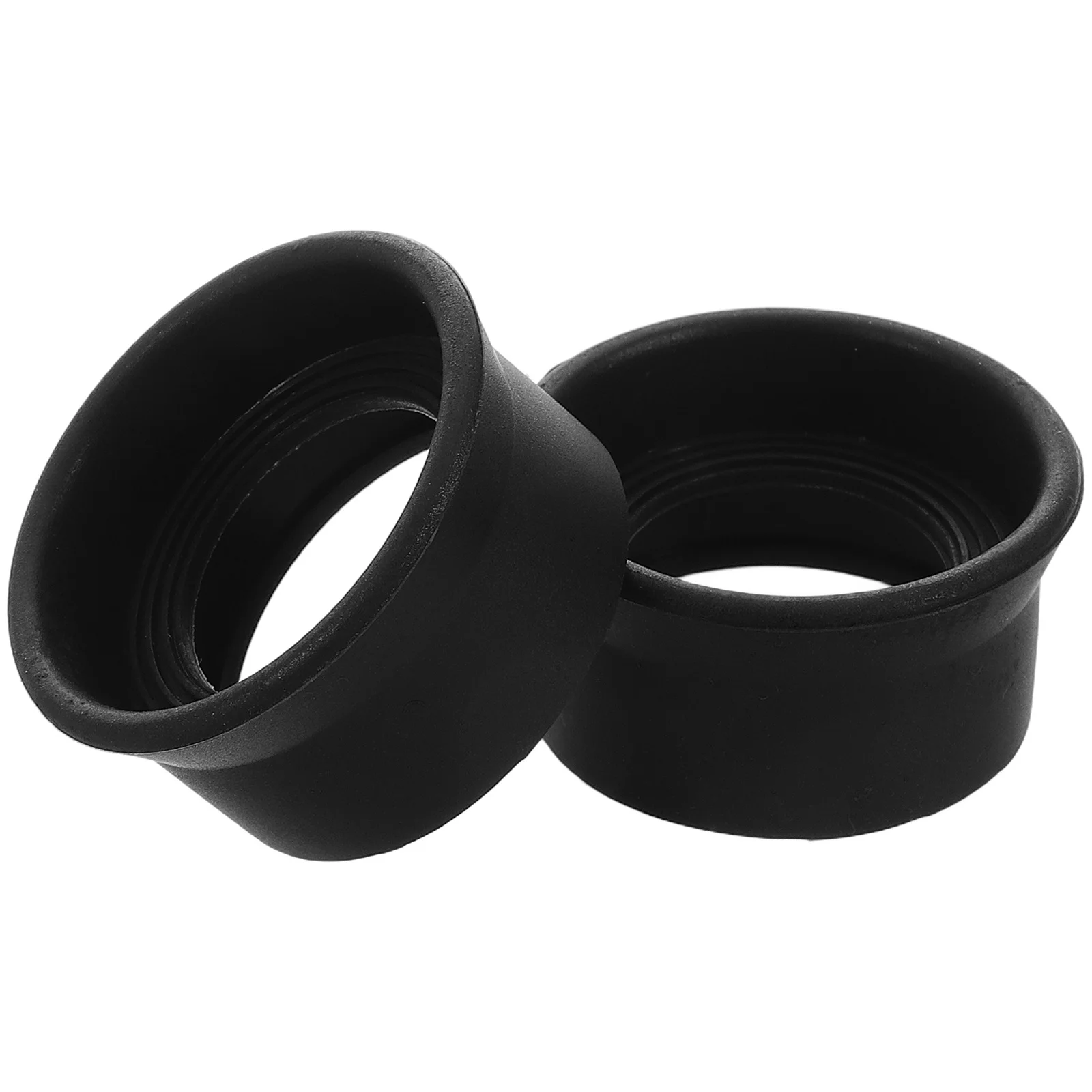 

2pcs Microscope Eyepiece Cover Rubber Telescope Eye Cup Anti Glare Protection Scientific Equipment Accessory