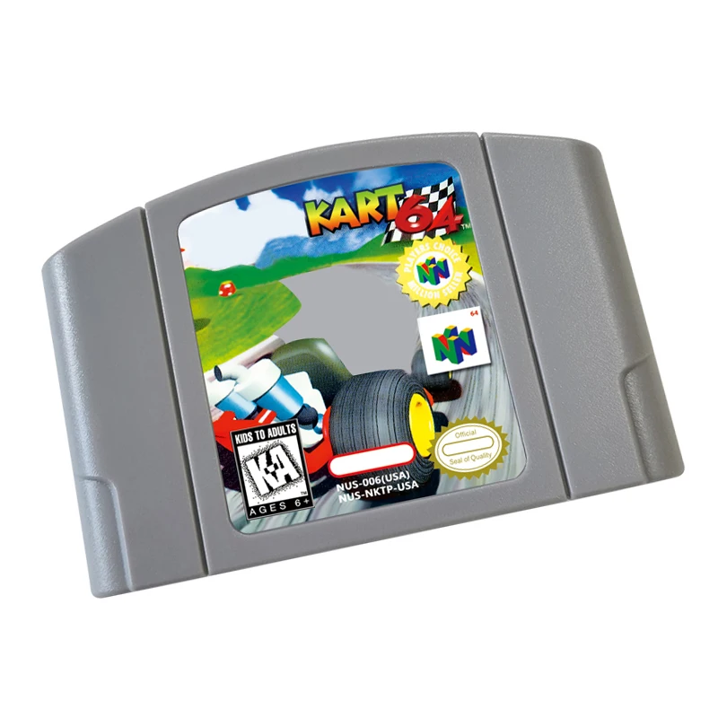 MAR Kart For N64 Game Card US Version Console, 64 bit USA And EU Version Video Game Cartridge