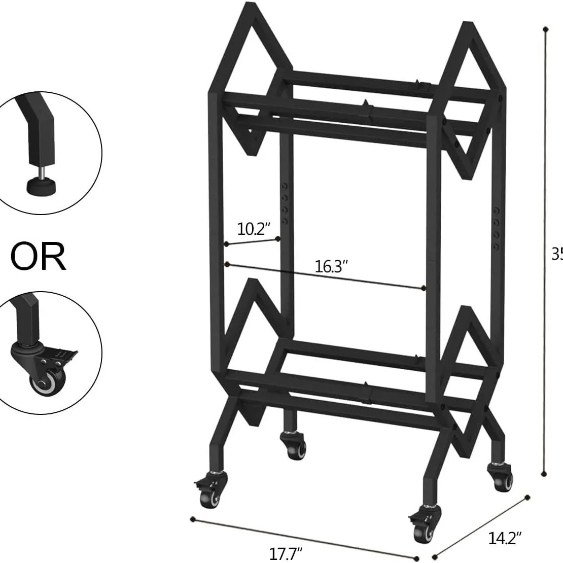 Wrought Iron Desktop Creative Bookshelf Vinyl Record CD Storage Rack Magazine Placement Shelves