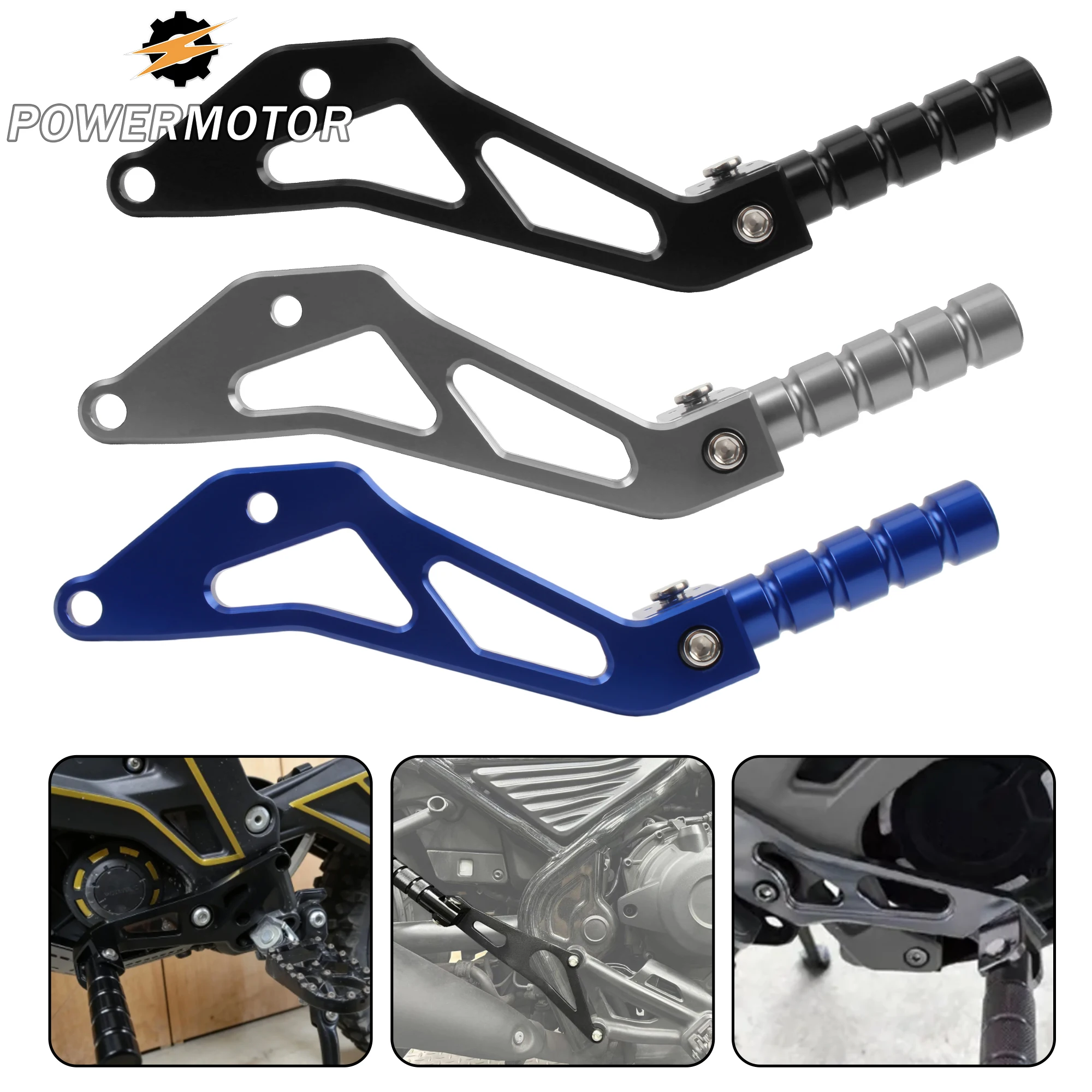 

For Sur-Ron Light Bee X S Rear Passenger Foot Peg Rests Pedal Peg Bracket For Segway X160 X260 Enduro Electric DirtBike Modified