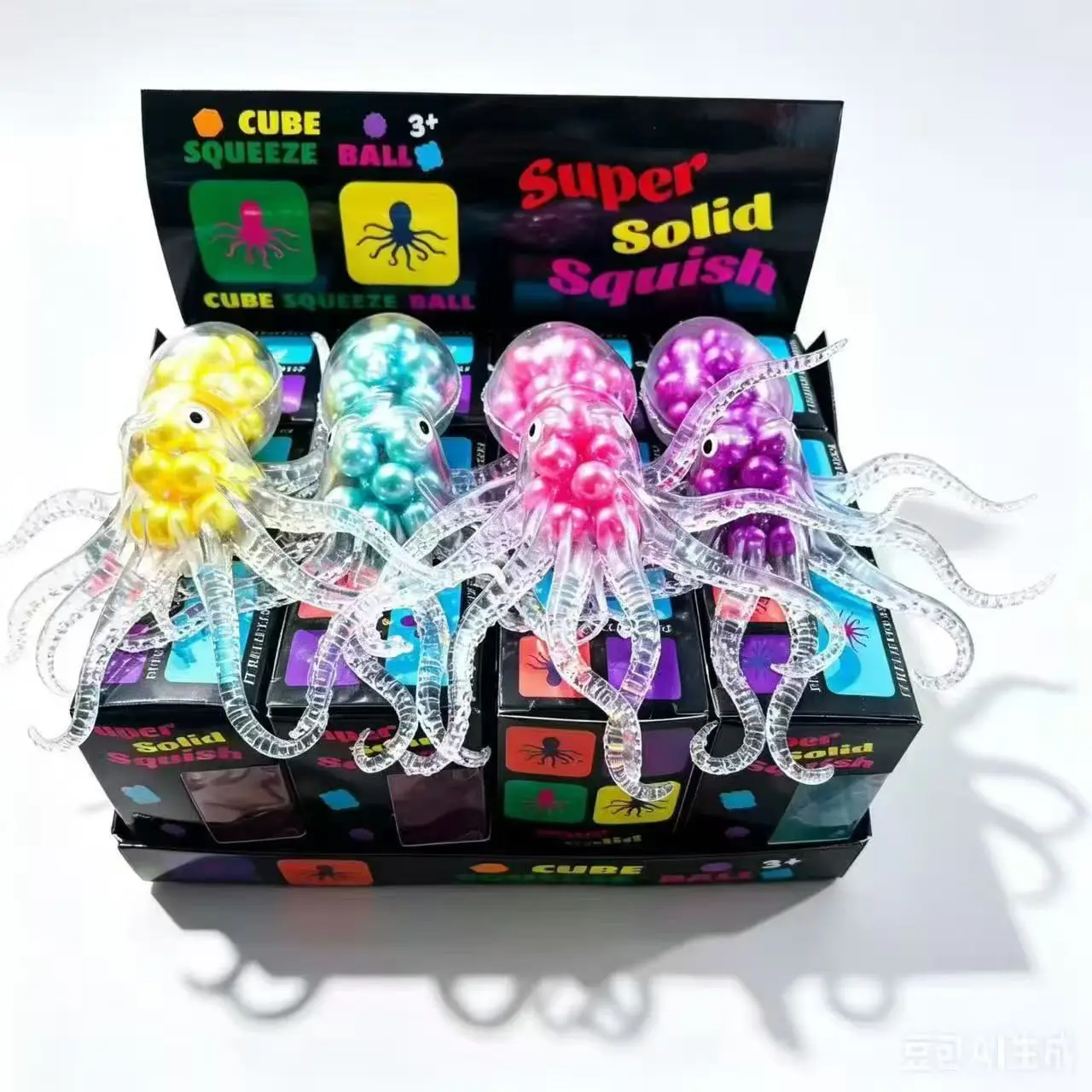 

Hot-selling jellyfish pinch music creative octopus squishy decompression maltose toy cross-border wholesale