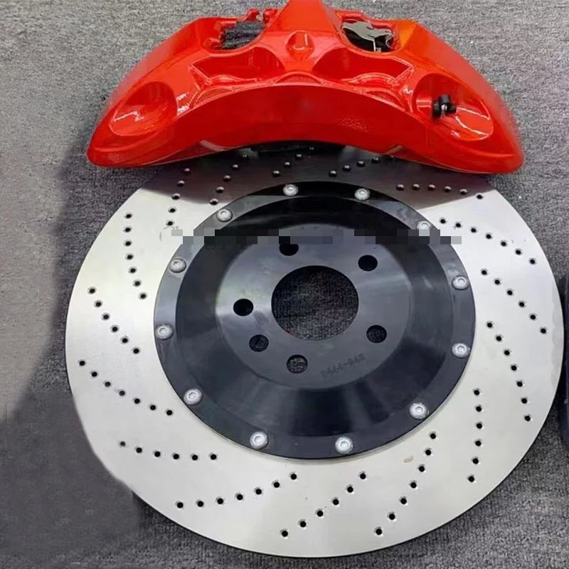 9N Racing Car Modified Brake Disc 380Mm 390Mm 410Mm Brake Calipers 6 Pistons Big Brake Kit