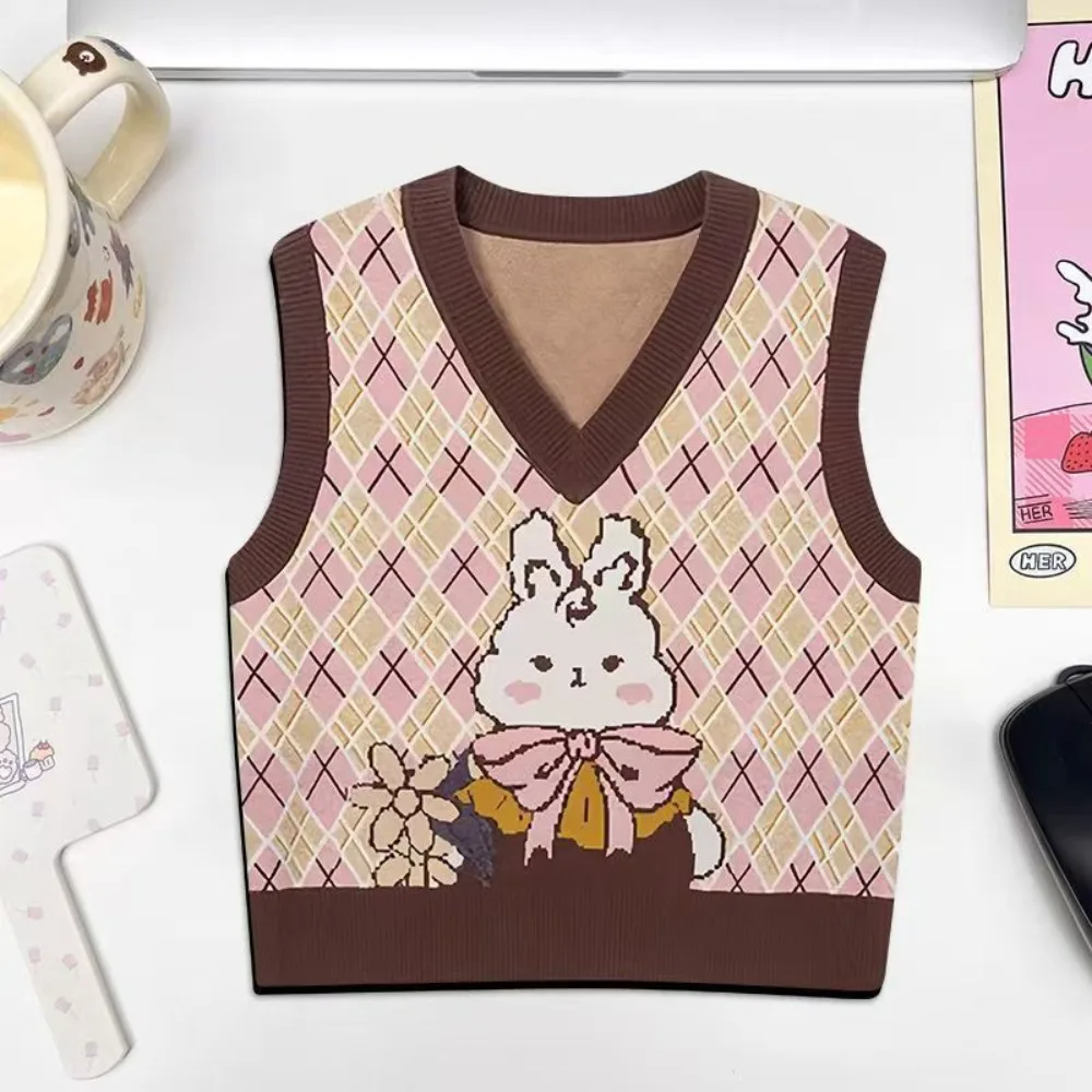 Simulated Printing Knitted Sweater Mouse Pad Anti-Slip Desk Sweater Mouse Mat Cartoon Rubber Keyboard Mice Mat Typewriting Tools
