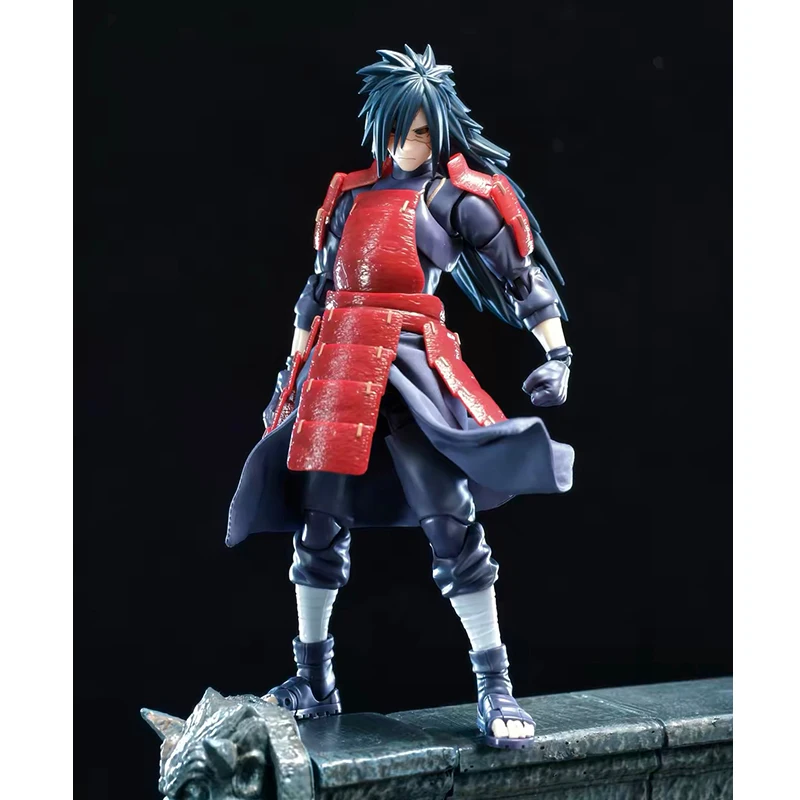 SHF NARUTO Uchiha Madara Action Hemline  Anime Figure Cloth Skirt Toy Model Accessories Built-In Wire No Figur