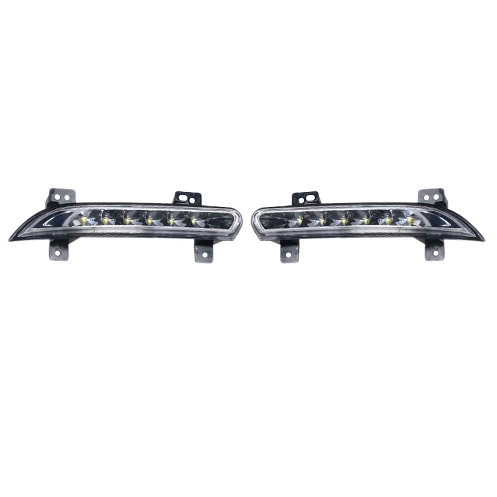 

1Pair Car LED DRL Fog Light for Fluence 2014+ Auto Driving Lamp Daytime Running Light Bumper Lamp