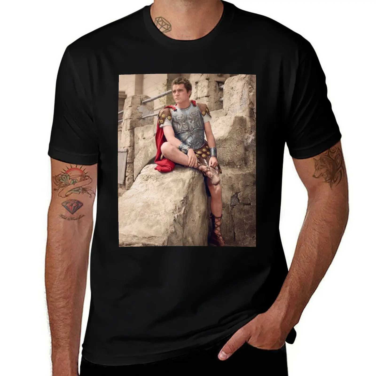 Mr Burton the centurion T-Shirt Casual Streetwear Short Sleeve Tee T-Shirt