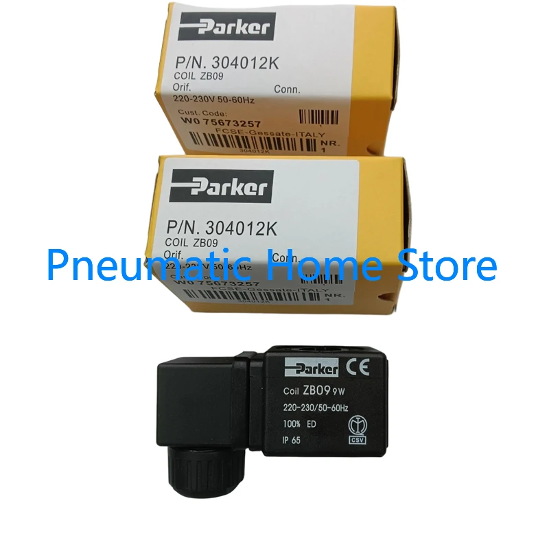 

ZB12 Parker Solenoid Valve Coil ZB09 9W 220V DC24V Burner Coil ZB14 ZH14 14W VE139V