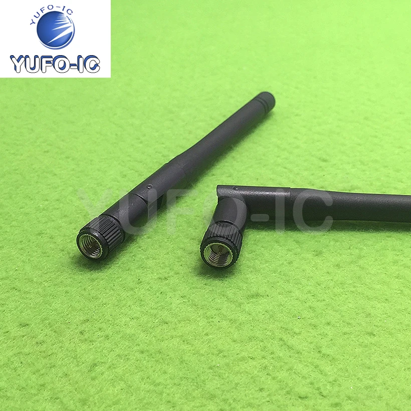 Free Ship 1PCS 2.4G Copper Bracket Antenna Male/Female Connector Gain 2DB/NRF 24l01/905