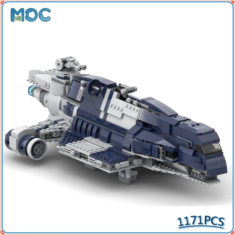 CIS Gozanti Cruiser Model MOC Building Block DIY Assembly Brick Space Ship Collection Toys Educational Display Gifts 1171PCS