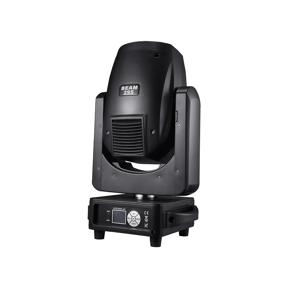 295W Beam Moving Head Light Dmx Podiumverlichting Projector Bewegende Lier Met Groot Regenboogeffect Dmx Dj Disco Party Club Podium