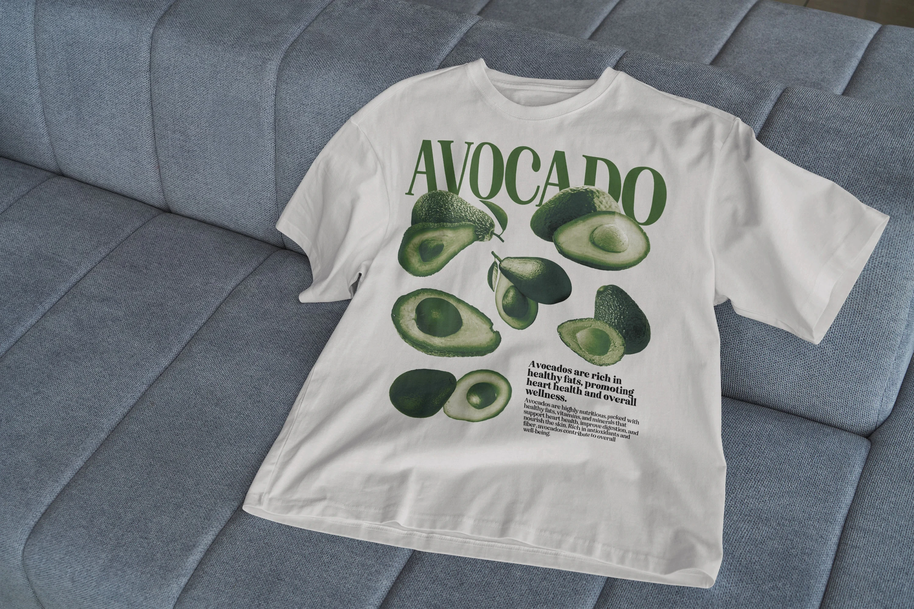 Cute Avocado T-shirt, Aesthetic Fruit Shirt, Y2K Aesthetic T-shirt, Trendy Shirt, Vintage Shirt, Bohemian Shirt