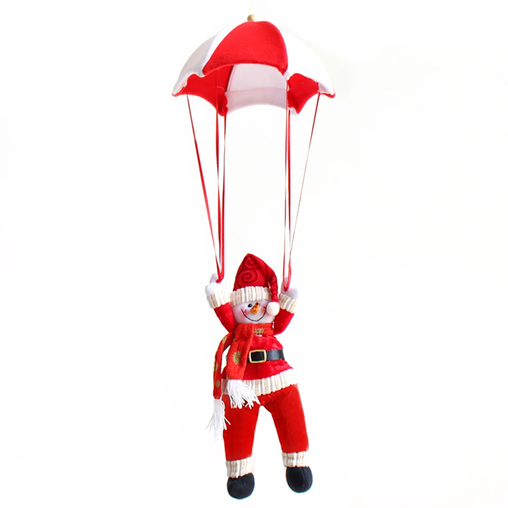 

Snowmen Snowman Hanging Decoration Christmas Parachute for Gift Decorative Ornaments Elder