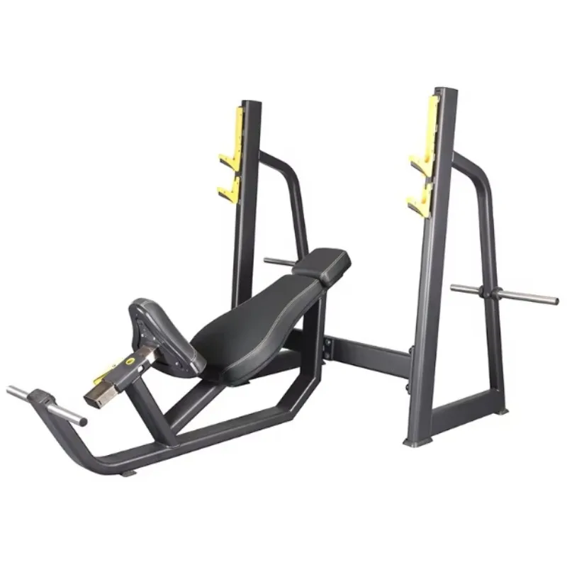 Wholesale Commercial Gym Equipment Sit up Bench Decline Bench Press Upper Oblique Chest Training Frame Gym Special Upper
