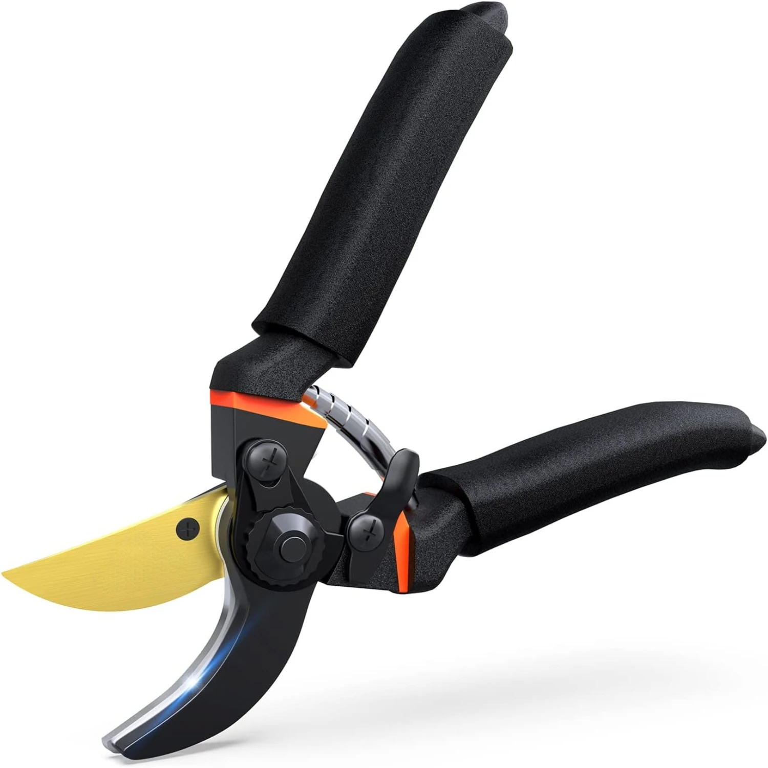 

imming and Pruning - Must-have High-Quality Professional 8.5" Precision Bypass Pruner Hand Shears for Superior Tree Trimming and