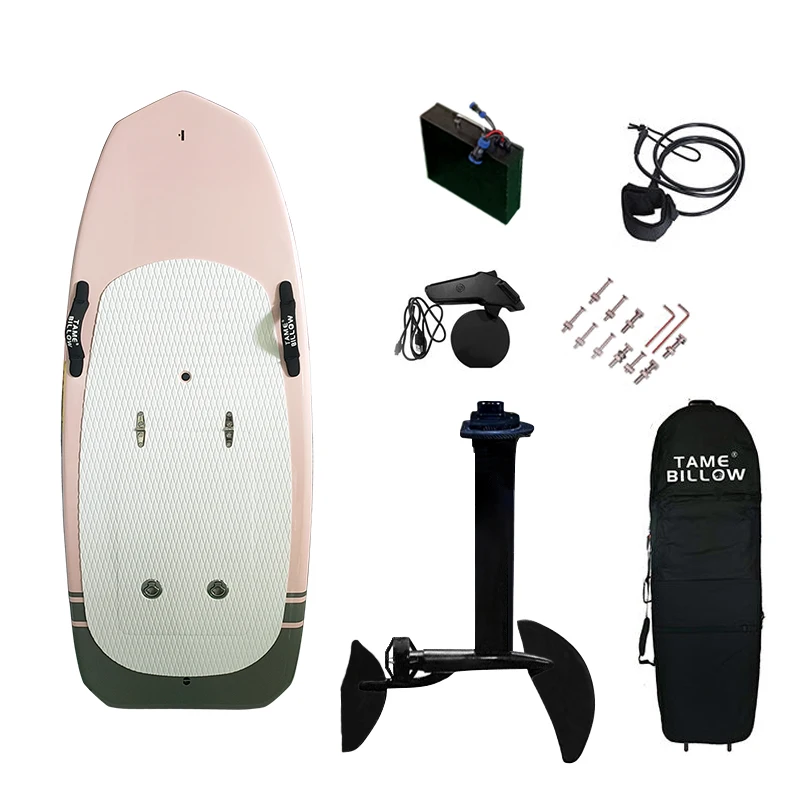 High Quality Customized E Foil Surfing Board Electric Power Hydrofoil Surfboard with Lithium Battery