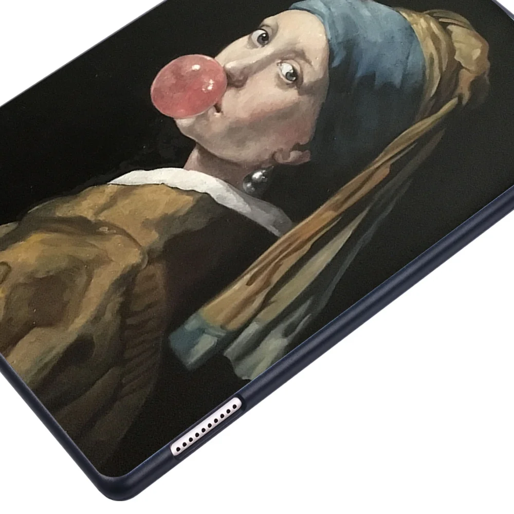 Funda dura para tableta Huawei MediaPad T3 10/T5 10 / M5 Lite 8 10,1 "/M5 10,8", carcasa duradera con estampado divertido, a la moda