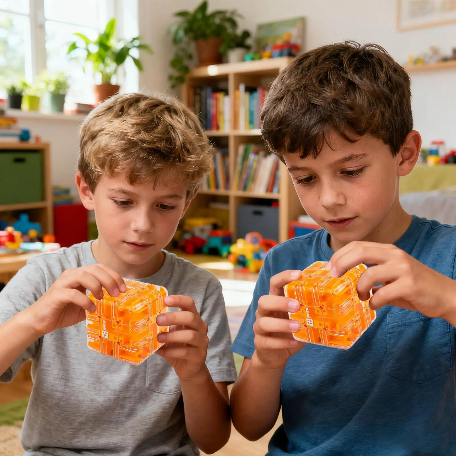 Puzzle Maze Cube 3D Puzzle Besar Teka-teki Otak Berpikir Logis Maze Cube Ball untuk Dewasa Remaja Anak-anak Laki-laki Perempuan Rumah Perjalanan