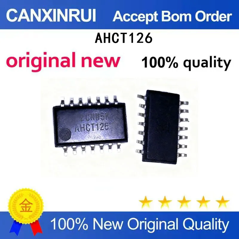 (5-100 Pieces) New SN74AHCT126NSR AHCT126 SOP-14 wide body spot chip IC