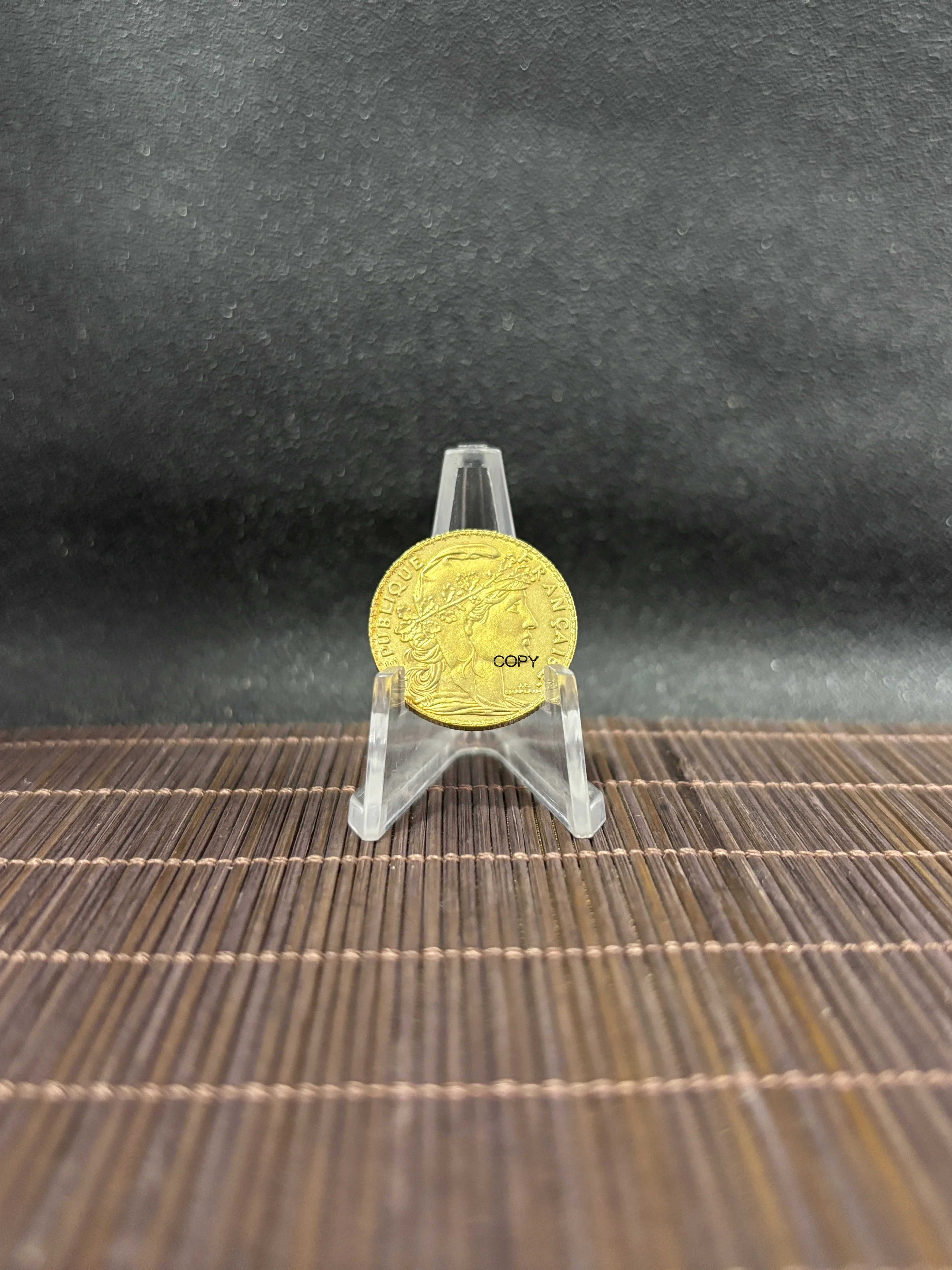 20 Francs Francia 1899 1900 1901 1902 1903 1904 1905 1906 1907 1908 1909 1910 1911 1912 1913 1914 Moneta D'oro Marianne Rooster Copia