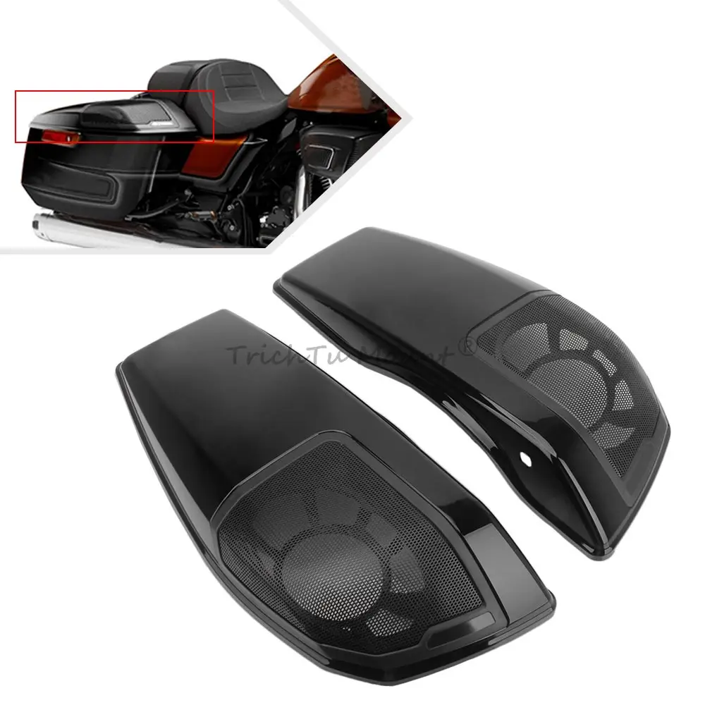 

Pair Speaker Saddlebag Lids Saddle Bag Cover Fits For Harley Touring Road/Street Glide FLHXSE FLTRXSE 2023-2025 FLTRX 2024-2026