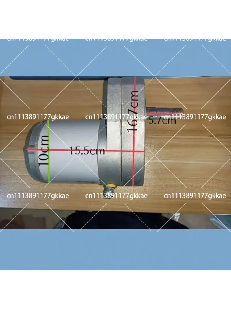 600W 12V 24V DC Motor 60RPM 400kg High Torque Permanent Magnet Motor for Dual Fertilizer Box